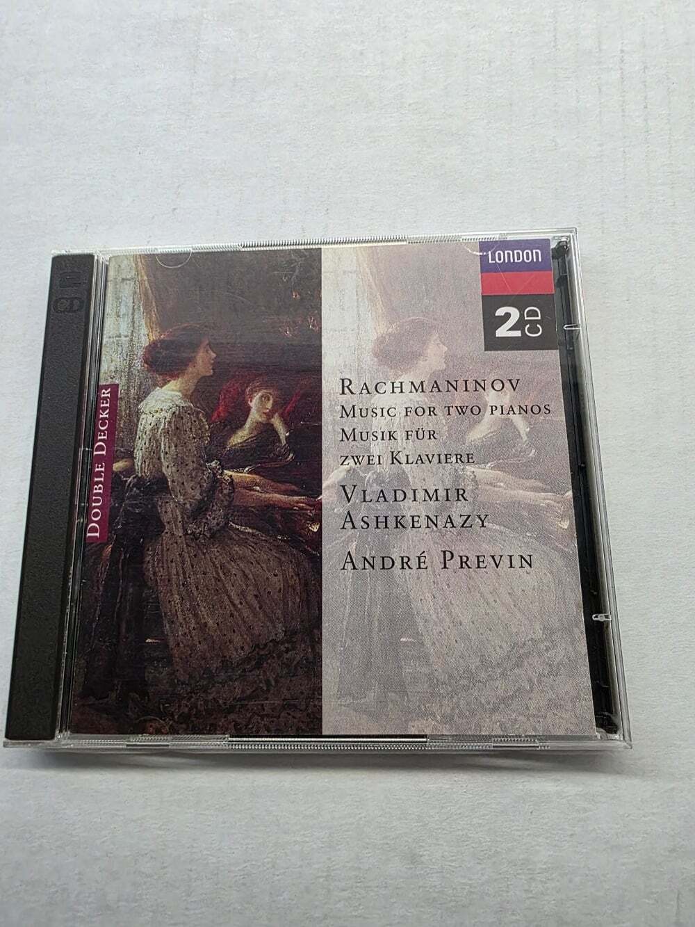 Rachmaninov - Music for Two Pianos CD 1995 Classical London Double Decker